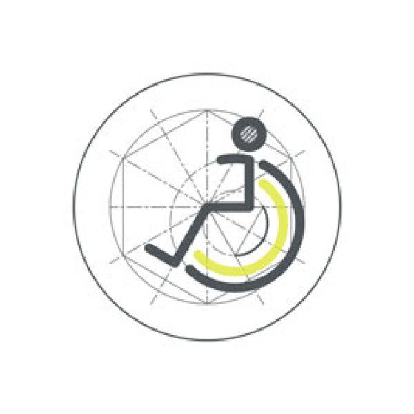 Pictogramme accessibilité aux handicapés
