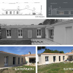 Extension d'un pavillon traditionnel aux Mathes (17)